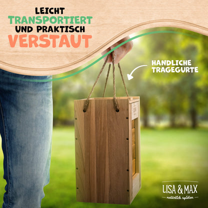 Wikinger Kubb Schweden Schach - Original Turnier FSC-Holz