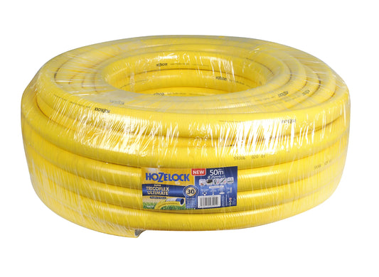 Tricoflex 48291 Super Schlauch, 50m, 25mm Durchmesser flexibler Schlauch für Wassertransport in Garten, Bau und Industrie.