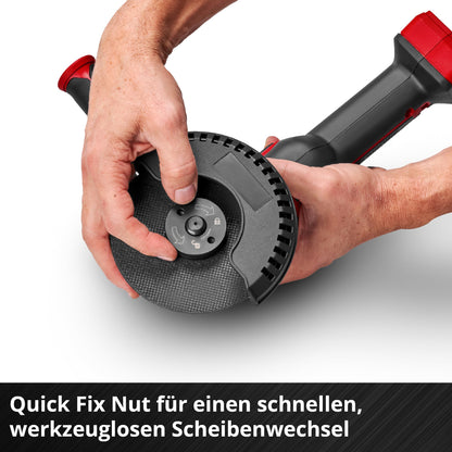 Einhell Professional TP-AG 18/125 CE Q Li Akku-Winkelschleifer - Set