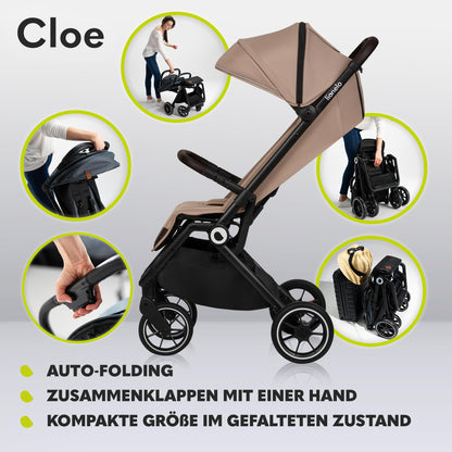LIONELO Cloe Kinderwagen zusammenklappbar - bis 22kg