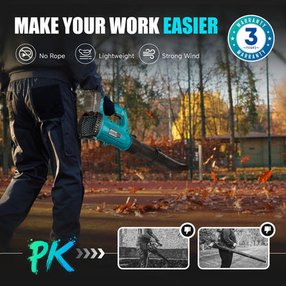 Akku-Laubbläser 18V für Makita Akkus – Solo Gerät