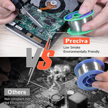 Preciva Lötstation 60W mit Display und helfenden Händen