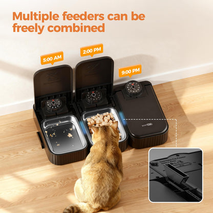 SOOFPET F22-S Futterautomat für Katzen und Hunde, 700 ml