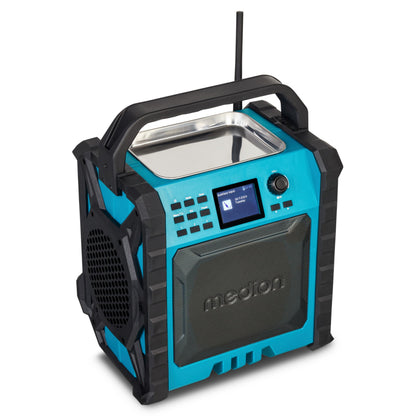 MEDION P66896 Baustellenradio - DAB+ Bluetooth Akku