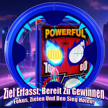 Mirthigig Schiesspiel Set, 2 Pump-Blaster und 24 Schaumstoffbälle