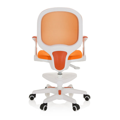 hjh OFFICE 736418 Kid Ergo Kinderstuhl Orange/Weiss