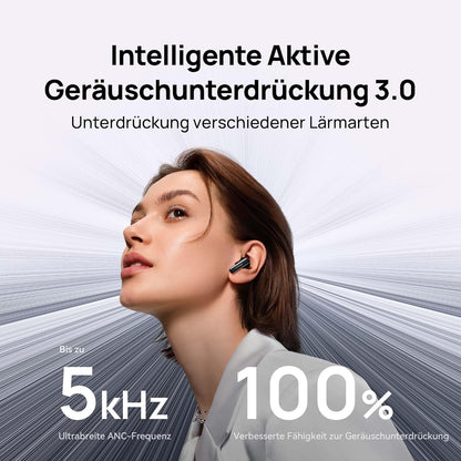 HUAWEI FreeBuds 6i kabellose In-Ear-Kopfhörer mit ANC 3.0, Weiss