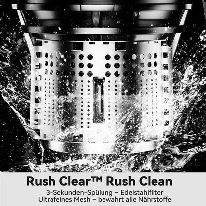 LINKChef Slow Juicer Kaltentsafter für Obst & Gemüse – Grün