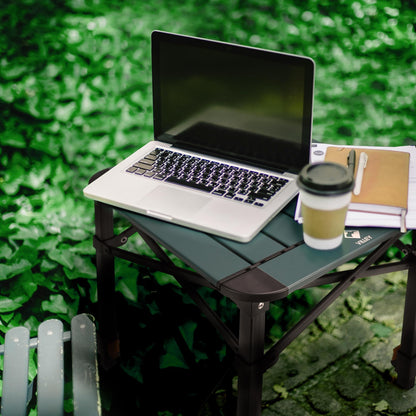 VILLEY Faltbarer Aluminium Campingtisch – mit Tragetasche