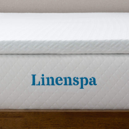 Linenspa Matratzen Topper 120x190cm – Gel Memory Foam 5cm