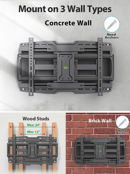 USX-MOUNT TV Wandhalterung Schwenkbar Neigbar - 32-90 Zoll