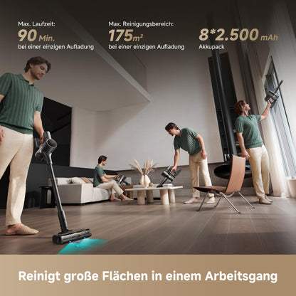 dreame R20 SE-A Akku-Staubsauger mit LED-Display, 150 AW, 90 Min.