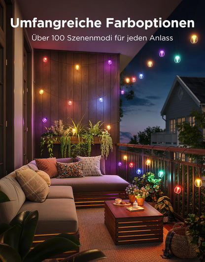 Govee RGBWIC Lichterkette Aussen 15M - Smart LED