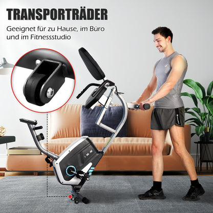 ISE Liegeergometer Heimtrainer – Ergometer mit Magnetbremse