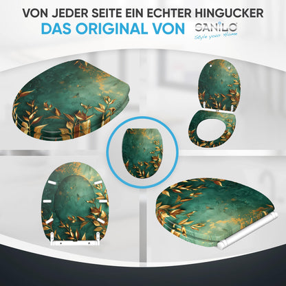 Sanilo Greego WC Sitz - Absenkautomatik, Schnellverschluss