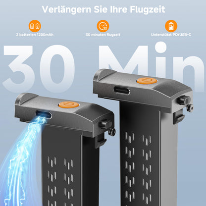 PLEGBLE PL510 Mini-Drohne mit 1080P Kamera und bürstenlosem Motor
