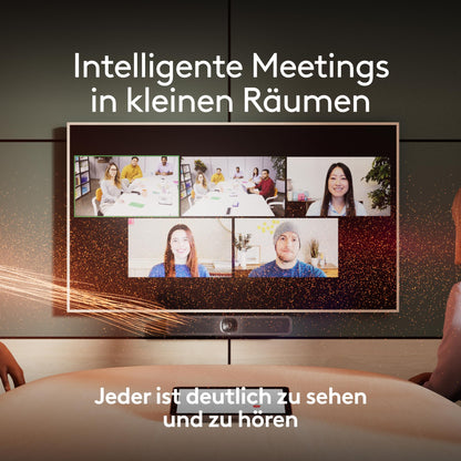 Logitech MeetUp 2 All-in-one USB Video Bar Konferenzkamera