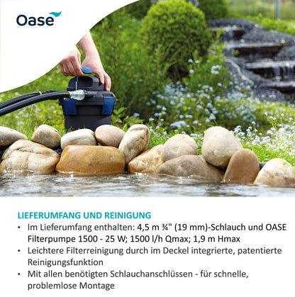 OASE BioPress Set 4000 Druckfilterset mit UVC und Filterpumpe