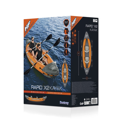 Bestway Hydro-Force Kajak-Set Rapid X2 – 321 x 88 x 44 cm