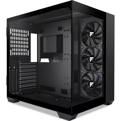 FOIFKIN F300 Gaming PC Gehäuse – Schwarz, ohne RGB Lüfter