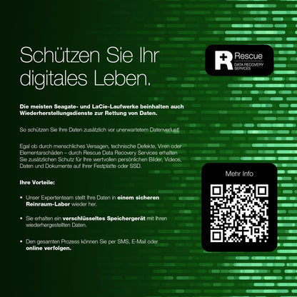 Seagate IronWolf Pro 28 TB NAS-Festplatte, 3.5 Zoll, SATA 6 Gb/s, CMR