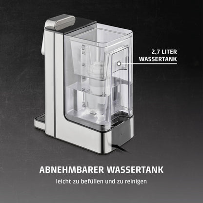 Caso HW 660 Heisswasserspender mit 2,7 l Tank und 7 Temperaturen