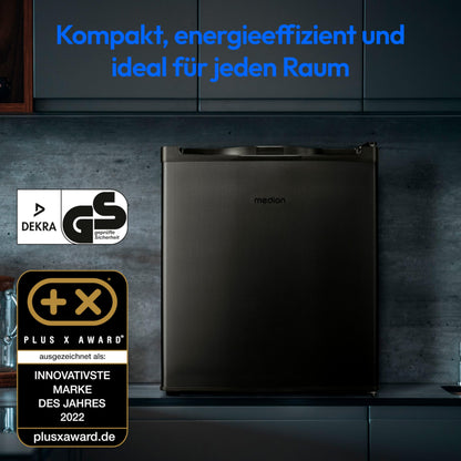 MEDION MD 37675 Mini-Gefrierschrank, 33 Liter, 4 Sterne, grau