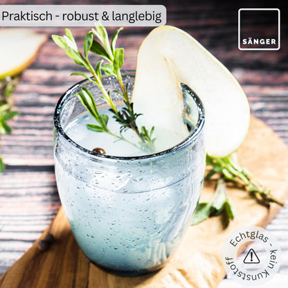 Sänger Trinkgläser Set London, 6-teilig, 250 ml, mehrfarbig
