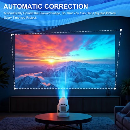 CineMax Projektor Android 11 4K Full HD Beamer - Tragbar