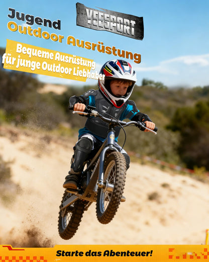 yeesport Kinder Schutzset: Brustpanzer, Knie- und Ellenbogenschutz