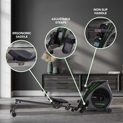Tunturi Cardio Fit R20 Rudergerät – Platzsparend & Klappbar
