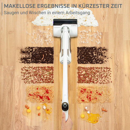 Rowenta X-Clean 10 Akku-Nass-Trockensauger, selbstreinigend, weiss