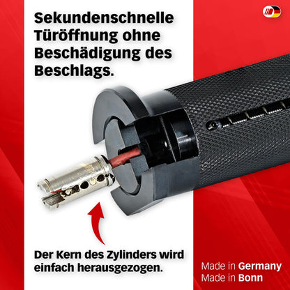 MULTIPICK Ziehglocke Türöffnungswerkzeug - inkl. 30 Zugschrauben