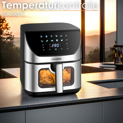 Vita Heissluftfritteuse 4-in-1 Mini Backofen – 8L