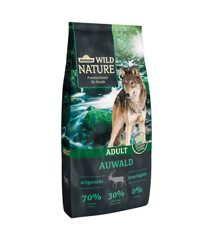 Dehner Wild Nature Auwald Trockenfutter - Geflügel Wild, getreidefrei 12kg