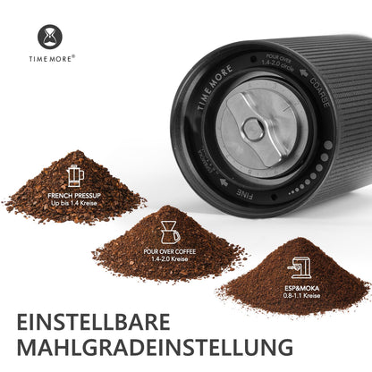 TIMEMORE Chestnut C3 ESP Pro Handkaffeemühle - Schwarz