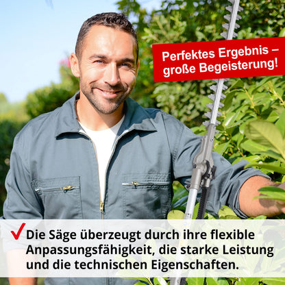 Hecht Profi Elektro Teleskop-Heckenschere 900W - elektrisch