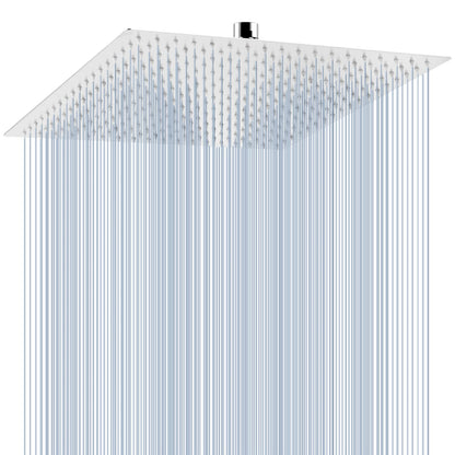 Voolan Regenbrause Quadrat 40.5cm Edelstahl Chrom