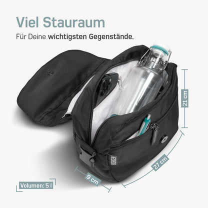 Borgen KLICKfix Fahrrad Lenkertasche 5 Liter – Fahrradtasche
