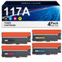 HALLOLUX 117A Toner Set kompatibel für HP Color Laser MFP 178nw 179fnw