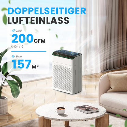 Operan Advanced Luftreiniger Allergiker HEPA - Weiss