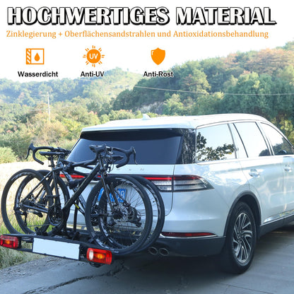 Sorlpv Fahrrad Rahmenhalter Universal abschliessbar - 3er Set