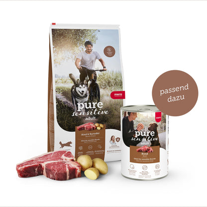 MERA Hundetrockenfutter Rind und Kartoffel - 12.5 kg