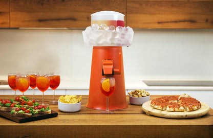 Sprizzer Aperol Spritz Maschine Dispenser manuell - Orange