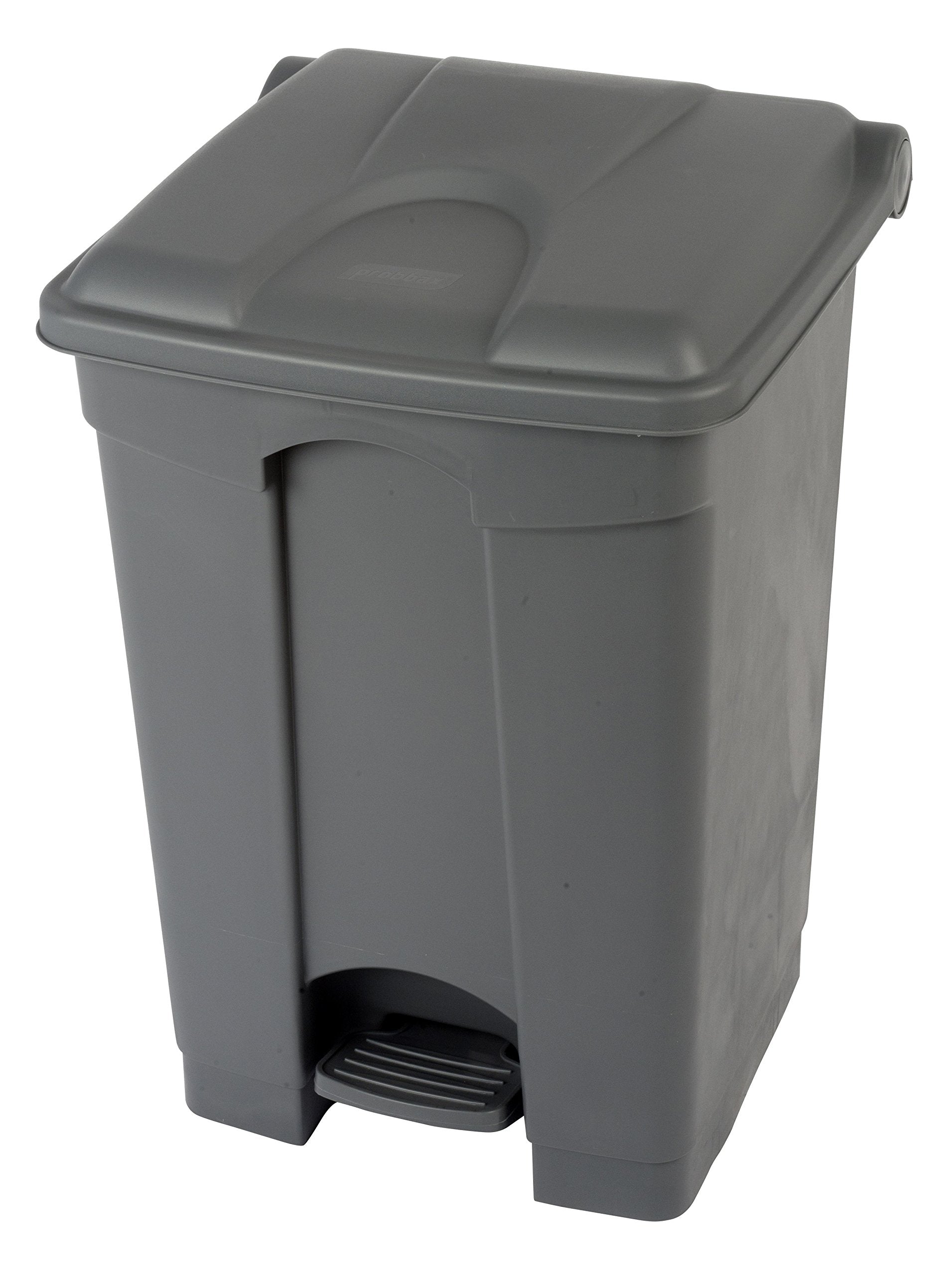 Probbax so-1245-gry Abfalleimer, ein 60 cm hoher, mehrfarbiger Behälter zum Sammeln und zur Trennung von Abfall.