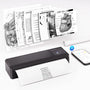 vretti P83 Mobiler Thermodrucker A4 mit Bluetooth und USB-C, kompakter Drucker für A4-Thermopapier