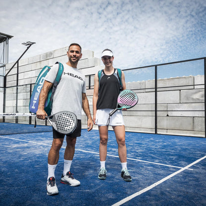 HEAD Flash 2023 Padelschläger für Padelspieler - Mint/rosa