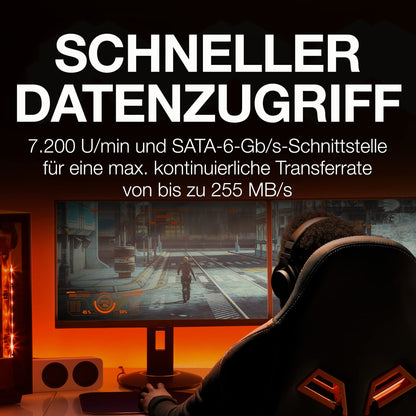 Seagate FireCuda Interne HDD 4TB 3.5 Zoll - ST4000DXZ05