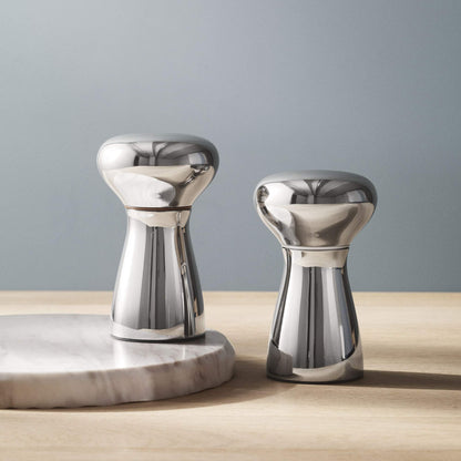 Georg Jensen GJ 224322 Bistro Salz Pfeffermühle Set Edelstahl