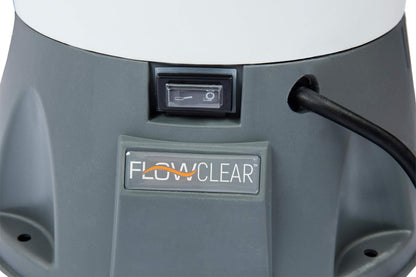 Bestway Flowclear Sandfilteranlage 58515, 3.028 l/h, Grau